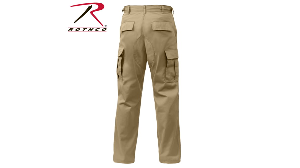 Rothco Relaxed Fit Zipper Fly BDU Pants, Coyote Brown, Extra Large, 2904-CoyoteBrown-XL
