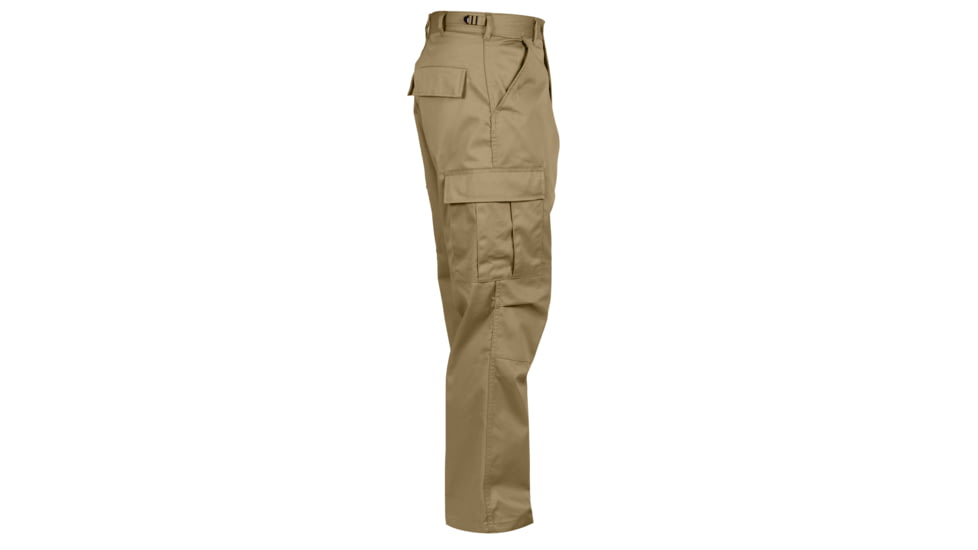 Rothco Relaxed Fit Zipper Fly BDU Pants, Coyote Brown, Extra Large, 2904-CoyoteBrown-XL