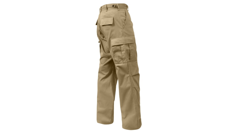 Rothco Tactical BDU Cargo Pants, Black, Medium, Short, 7971-Black-M-Short31-35Waist2612-2912Length