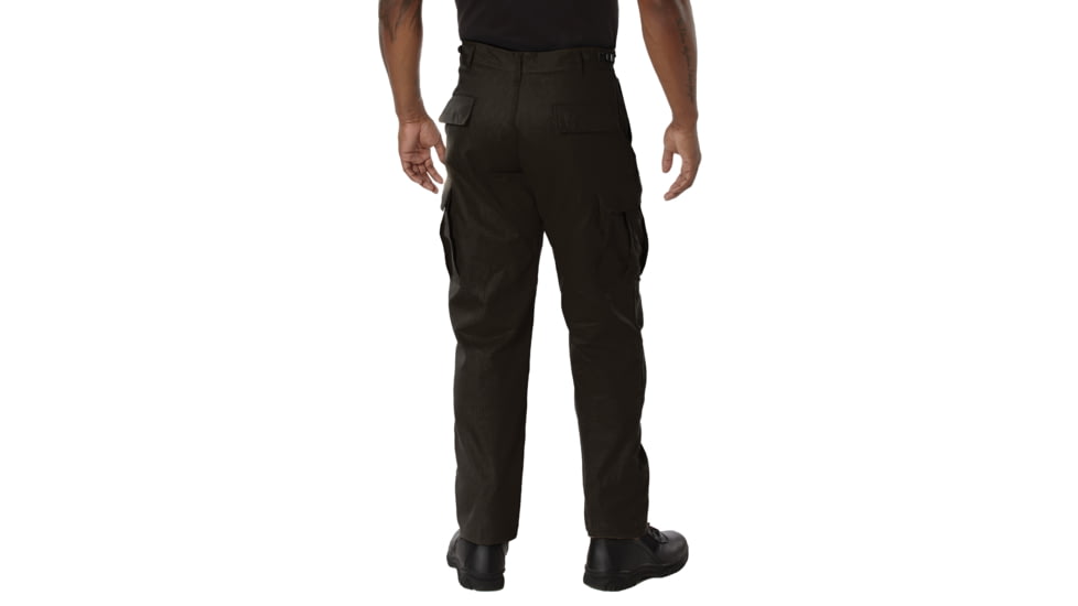 Rothco Rip-Stop BDU Pants, Black, 5XL 55in-59in, 20064