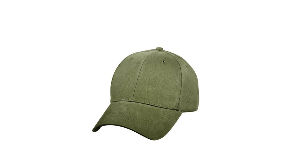 Rothco Supreme Solid Color Low Profile Cap, Olive Drab, 8289-OliveDrab