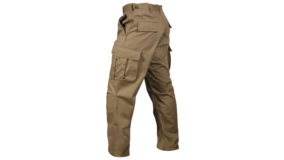 Rothco Tactical BDU Cargo Pants, Black, Medium, Short, 7971-Black-M-Short31-35Waist2612-2912Length