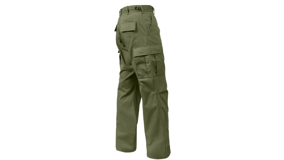 Rothco Tactical BDU Cargo Pants, Black, Medium, Short, 7971-Black-M-Short31-35Waist2612-2912Length