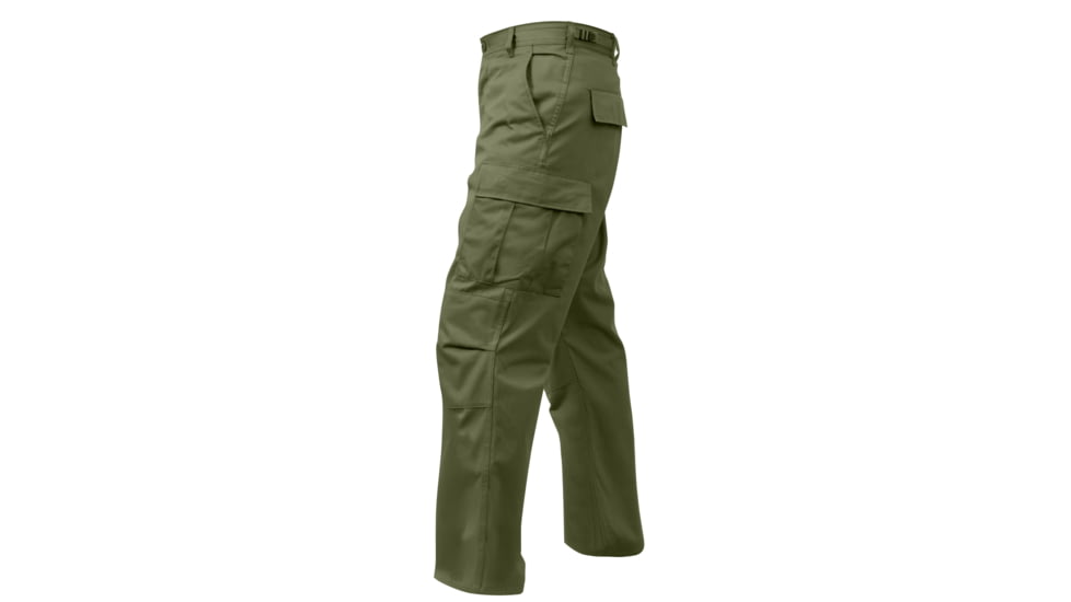 Rothco Tactical BDU Cargo Pants, Black, Medium, Short, 7971-Black-M-Short31-35Waist2612-2912Length