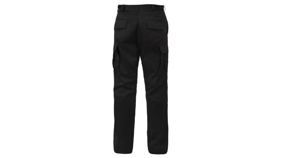Rothco Tactical BDU Cargo Pants, Black, Medium, Short, 7971-Black-M-Short31-35Waist2612-2912Length