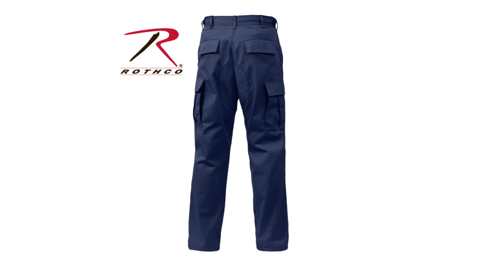 Rothco Tactical BDU Cargo Pants, Black, Medium, Short, 7971-Black-M-Short31-35Waist2612-2912Length