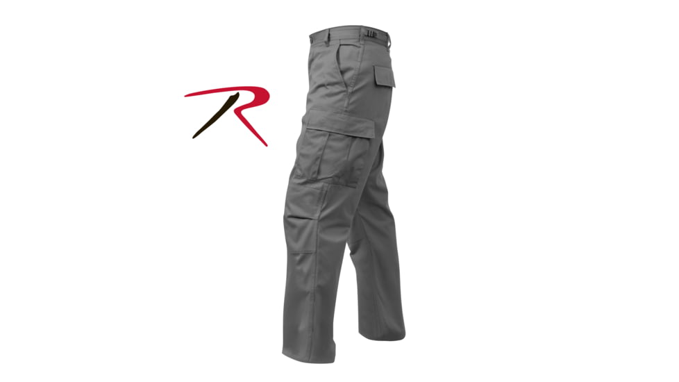 Rothco Tactical BDU Cargo Pants, Black, Medium, Short, 7971-Black-M-Short31-35Waist2612-2912Length