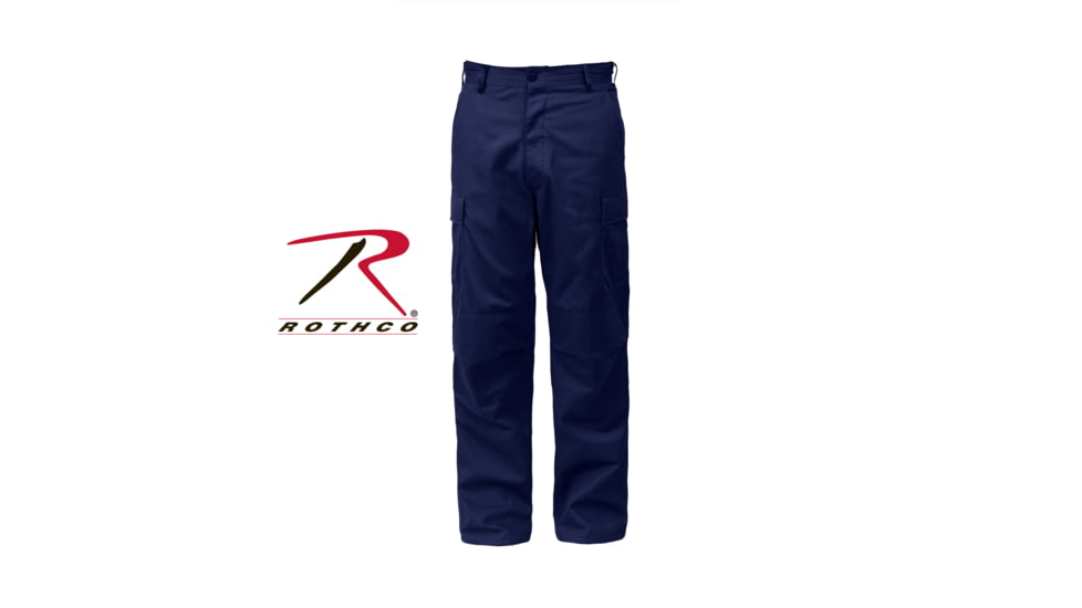 Rothco Tactical BDU Cargo Pants, Black, Medium, Short, 7971-Black-M-Short31-35Waist2612-2912Length