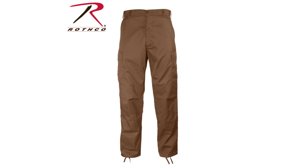 Rothco Tactical BDU Cargo Pants, Black, Medium, Short, 7971-Black-M-Short31-35Waist2612-2912Length