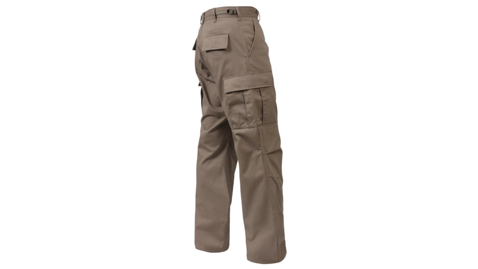 Rothco Tactical BDU Cargo Pants, Black, Medium, Short, 7971-Black-M-Short31-35Waist2612-2912Length