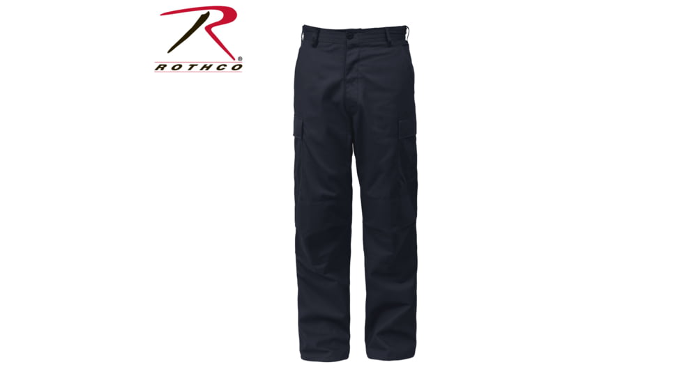 Rothco Tactical BDU Pants, Midnight Navy Blue, Large, Short, 7982-MidnightNavyBlue-L-Short35-39Waist2612-2912Length