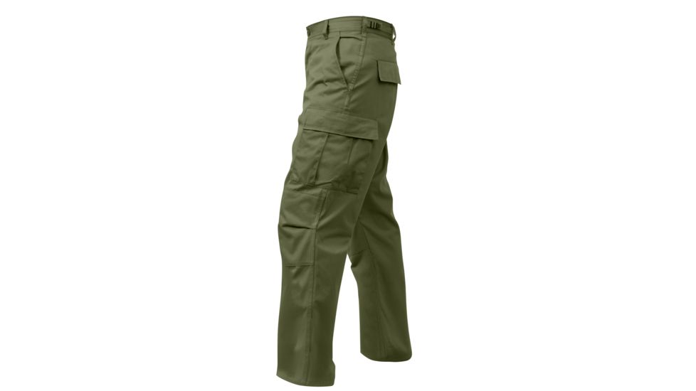 Rothco Tactical BDU Pants, Olive Drab, Extra Small, 7838-OliveDrab-XS23-27Waist