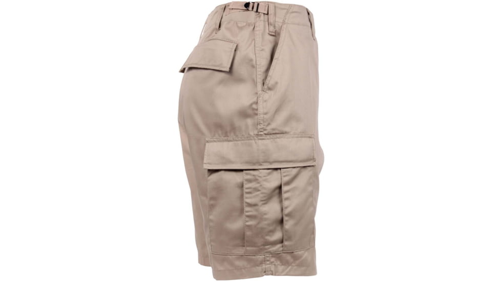 Rothco BDU Shorts, Khaki, Extra Small, 65203-Khaki-XS