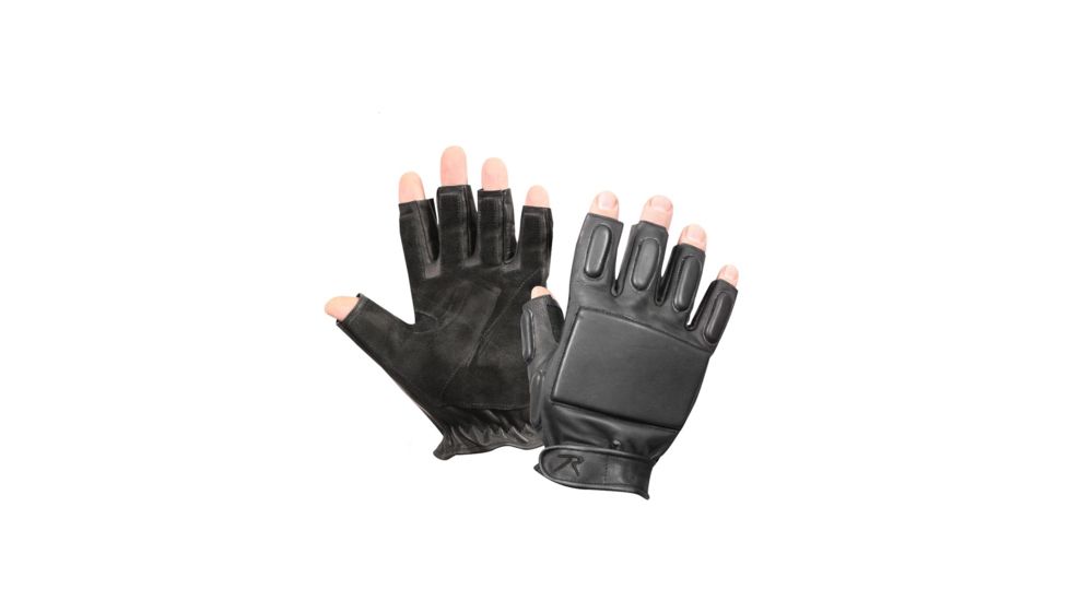 Rothco Tactical Fingerless Rappelling Gloves, 2XL, 3454-2XL