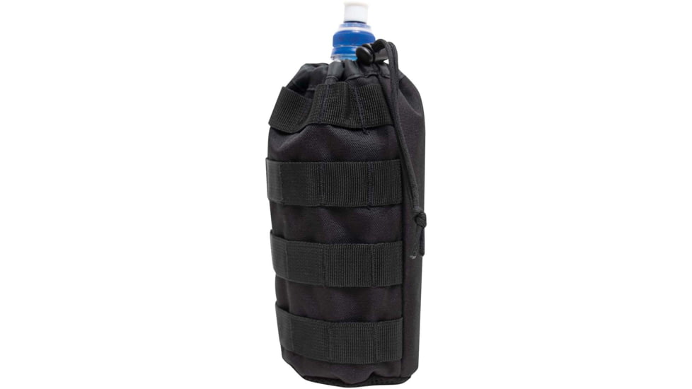 Rothco Tactical MOLLE Bottle Carrier, Black, 51020-Black