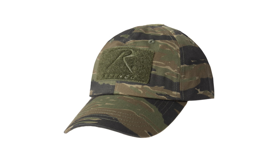 Rothco Rothco Tactical Operator Cap, Tiger Stripe Camo, 93620-TigerStripeCamo
