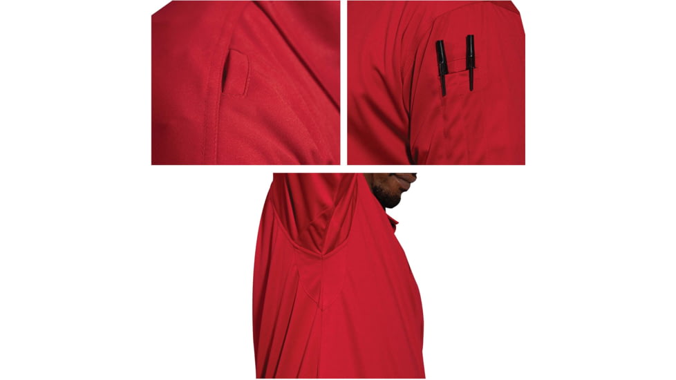 Rothco Tactical Performance Polo Shirt - Mens, Red, Extra Large, 39120-Red-XL