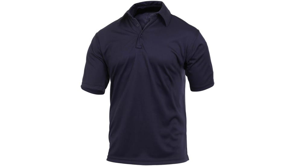 Rothco Tactical Performance Polo Shirt, Midnight Navy Blue, XL, 3935-MidnightNavyBlue-XL