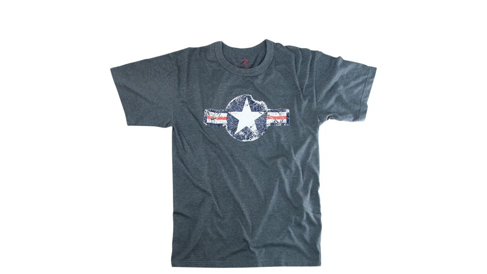 Rothco Vintage Army Air Corps T-Shirt, Blue, XL, 66500-Blue-XL