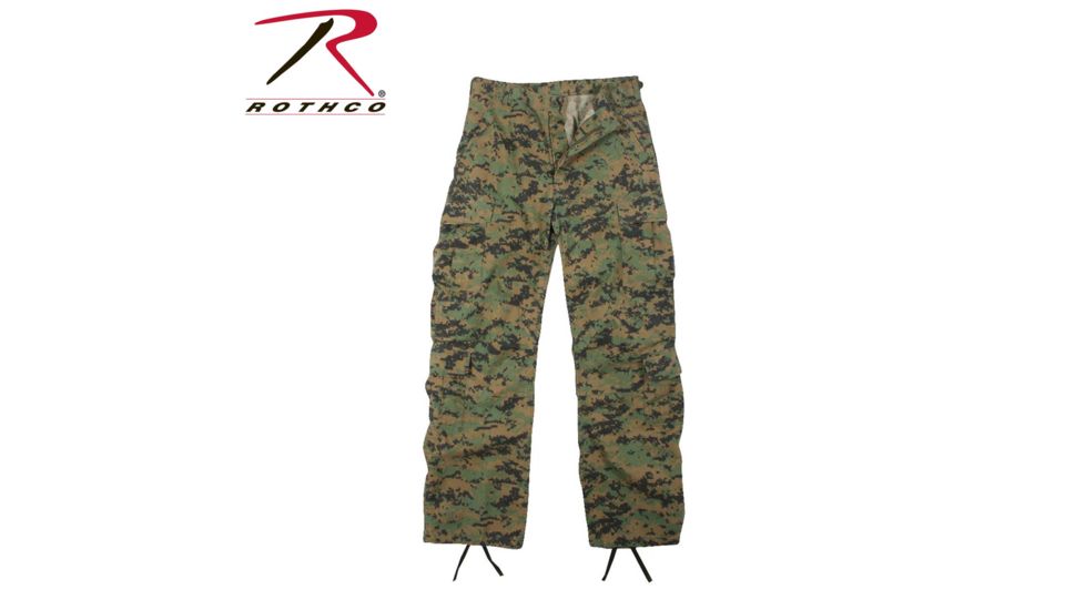 Rothco Vintage Camo Paratrooper Fatigue Pants, ACU Digital Camo, Large, 2666-ACUDigitalCamo-L