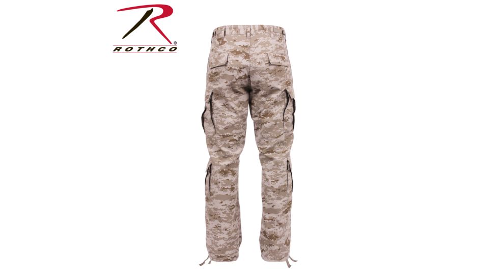 Rothco Vintage Camo Paratrooper Fatigue Pants, ACU Digital Camo, Large, 2666-ACUDigitalCamo-L