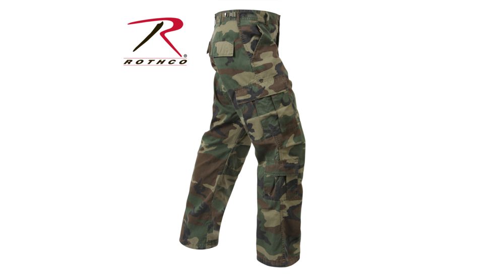 Rothco Vintage Camo Paratrooper Fatigue Pants, ACU Digital Camo, Large, 2666-ACUDigitalCamo-L