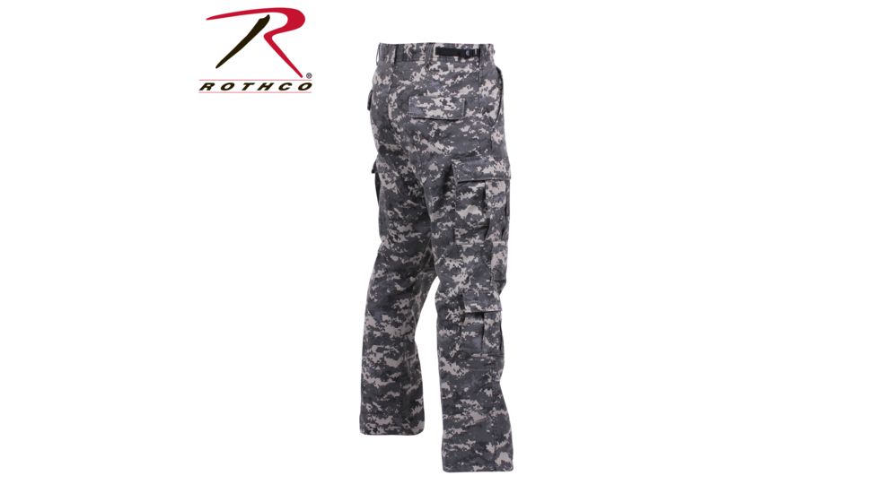Rothco Vintage Camo Paratrooper Fatigue Pants, ACU Digital Camo, Large, 2666-ACUDigitalCamo-L