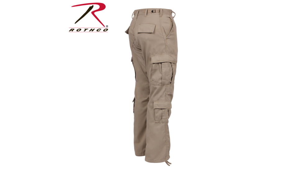 Rothco Vintage Paratrooper Fatigue Pants, Russet Brown, XL, 2886-RussetBrown-XL