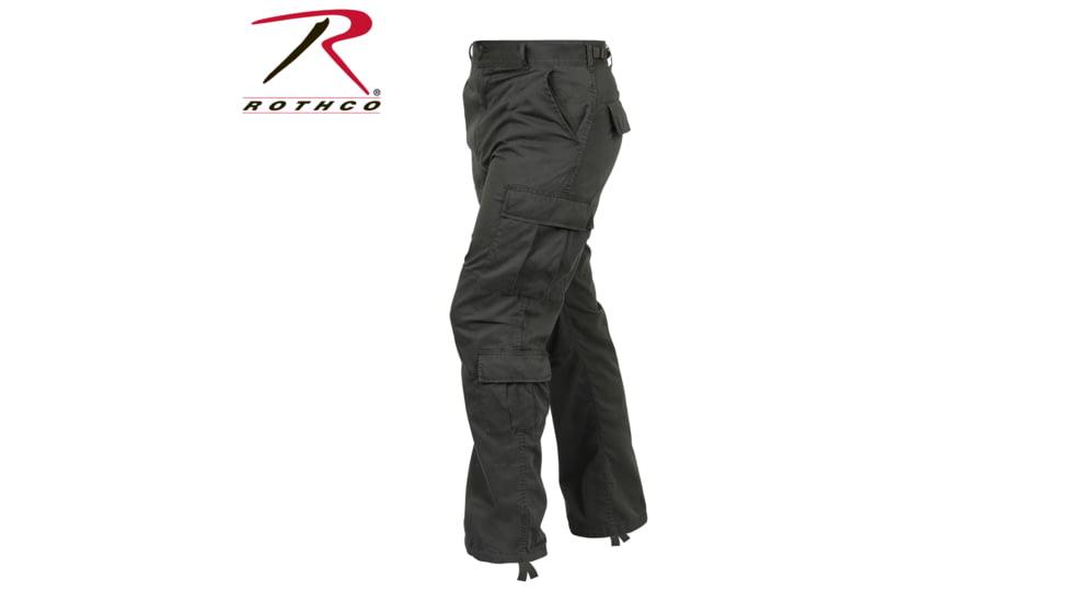 Rothco Vintage Paratrooper Fatigue Pants, Russet Brown, XL, 2886-RussetBrown-XL