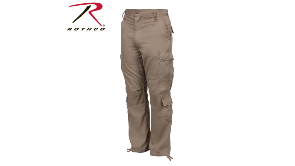 Rothco Vintage Paratrooper Fatigue Pants, Russet Brown, XL, 2886-RussetBrown-XL