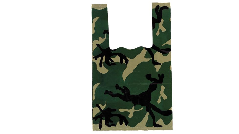 Rothco Woodland Camo Shopping Bag, Small, 9998-S