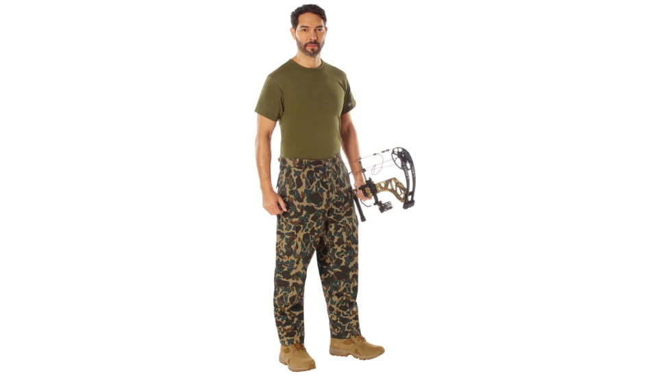 Rothco X Bear Archery Fred Bear Camo Tactical BDU Pants, M 31in-35in Waist, 19020-M31-35Waist