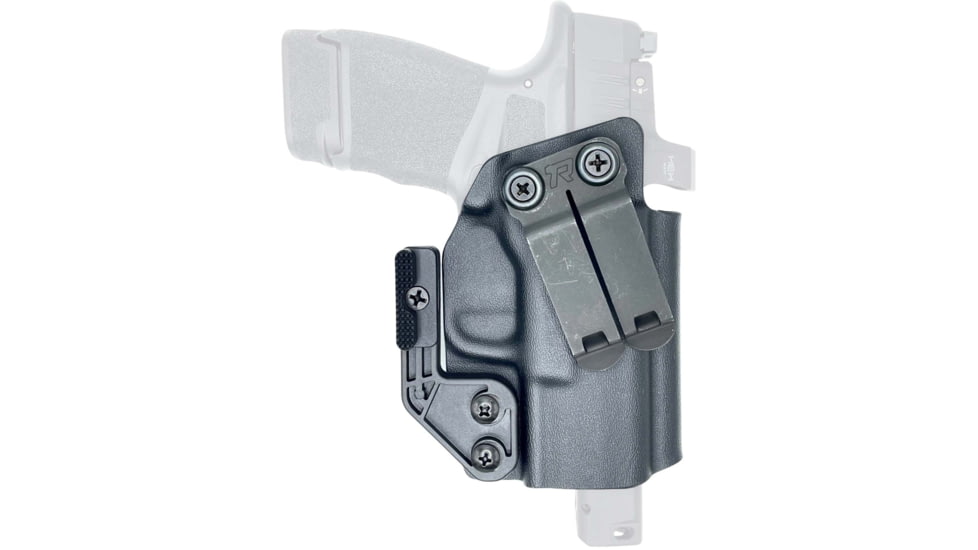 Rounded by Concealment Express IWB KYDEX Plus Line Holster Optic Ready w/Claw &amp; Monoblock Clip for Heckler &amp; Koch VP9SK, Left Hand, Black, HKH-VP9SK-BK-LH-PLUS