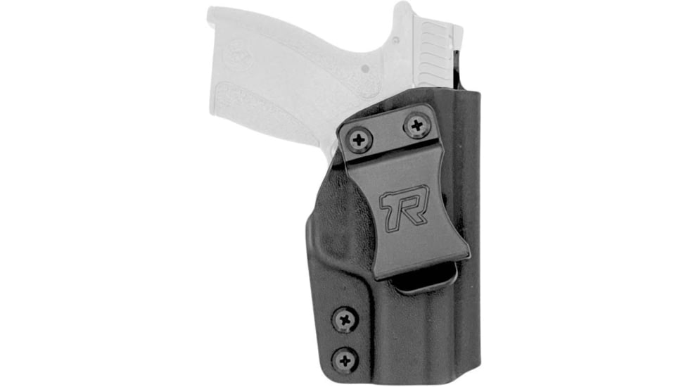 Rounded IWB Kydex Holster for Smith &amp; Wesson Bodyguard 2.0, Right Hand, Black, SWN-BG2-BK-RH-VAR