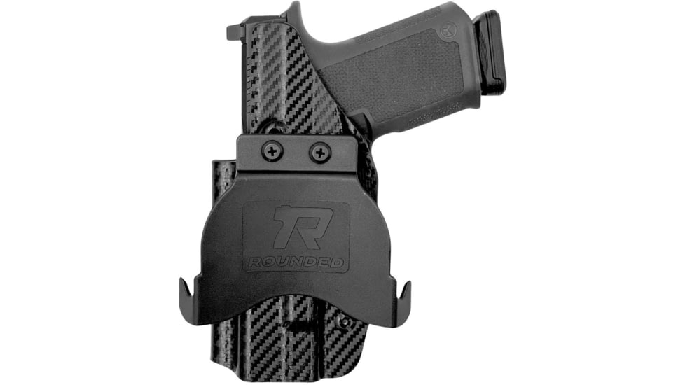 Rounded OWB Kydex Holster for Ruger RXM, Right Hand, Carbon Fiber Black, RGR-RXM-CF-RH-OWBPDL