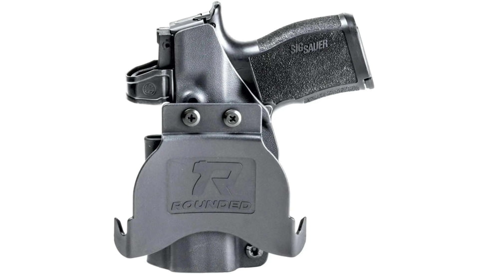 Rounded OWB Kydex Holster for Kel-Tec PR57, Right Hand, Black, KTC-PR57-BK-RH-OWBPDL