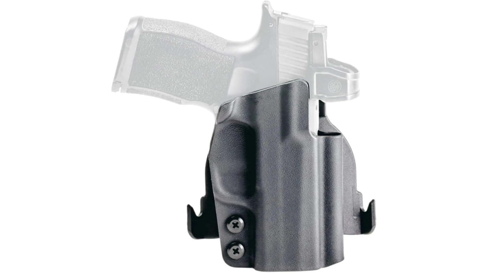 Rounded OWB Kydex Holster for Kel-Tec PR57, Right Hand, Black, KTC-PR57-BK-RH-OWBPDL