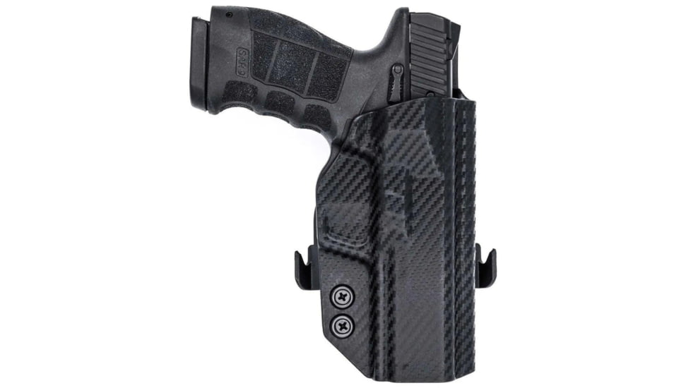 Rounded Sar Firearms Sar9 Tlr7A/Tlr7X Paddle Holster, SAR-SAR9TLR7-CF-LH-OWBPDL