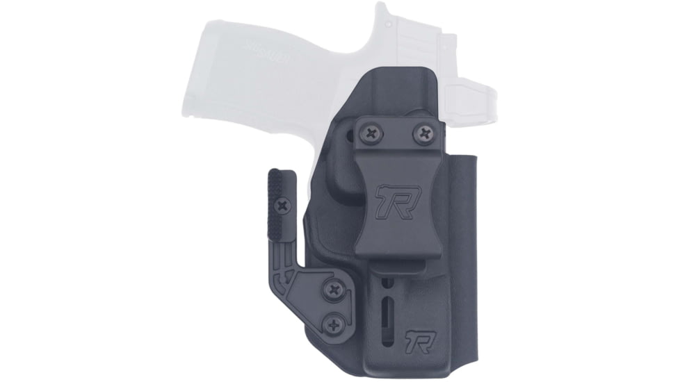 Rounded Sig Sauer Druid IWB/OWB Kydex Holster, Sig Sauer P365/P365 XL, Black, RG-DRUID-SIGP365-BK-AMBI