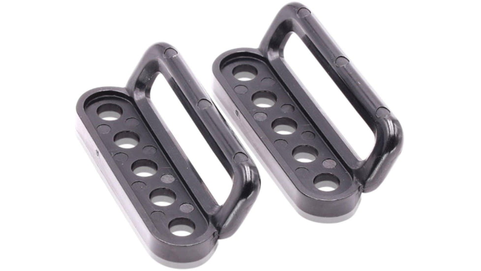 Rounded Tactical 1.75Inch Belt Loops for OWB Holster - Pair, Black, CEX-175OWBBLTLPS