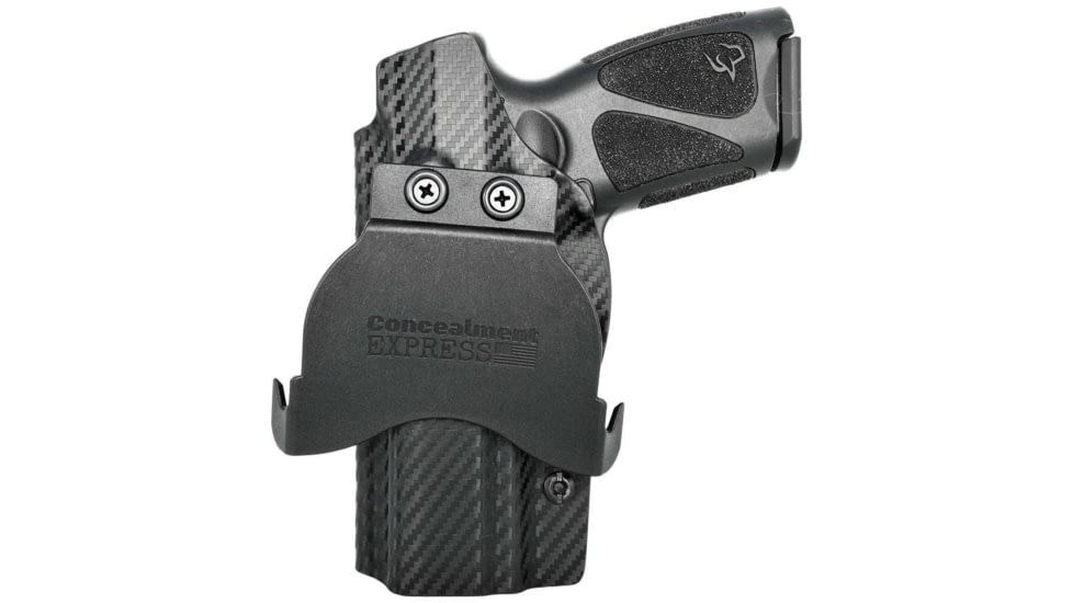Rounded Taurus Ts9 Paddle Holster, TRS-TS9-CF-RH-OWBPDL
