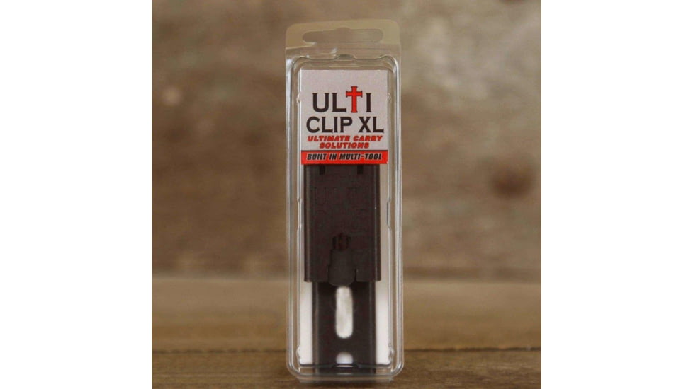 Rounded ULTICLIP XL Tuckable Holster Clip, Black, CE-ULTICLIPXL