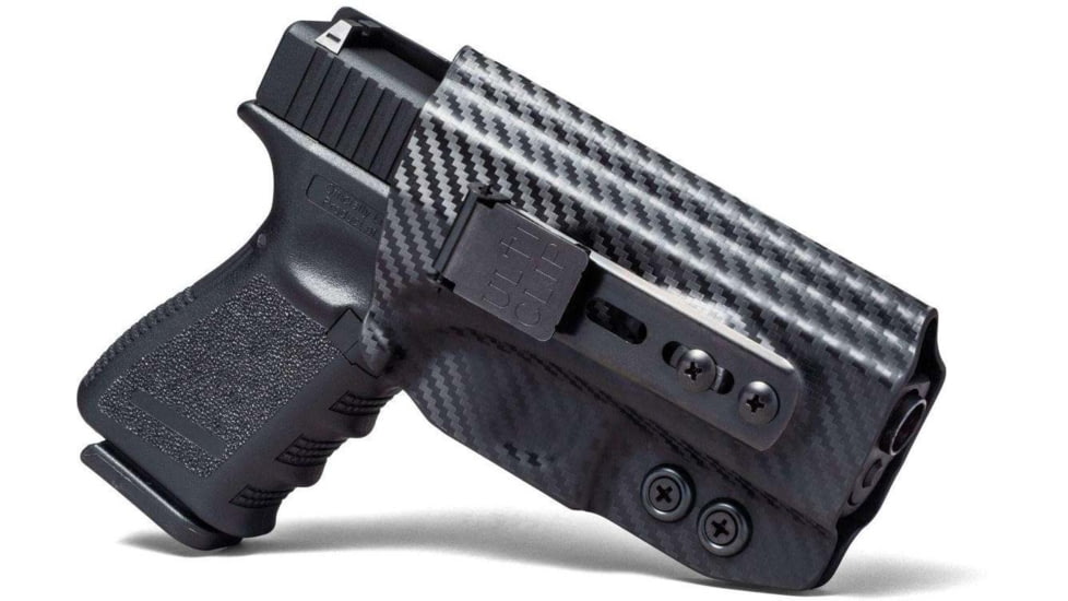 Rounded ULTICLIP3+ Tuckable Holster Clip, Black, CE-ULTICLIP3
