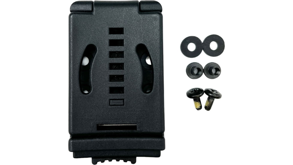Rounded X-Lock Belt Clip Kit, Black, CEX-X-LOCK-KIT