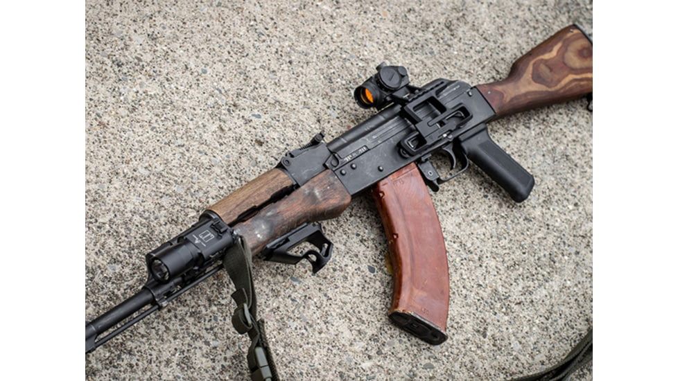 RS Regulate AKM Accessory Mount, Picatinny, Fits .59in Barrel Diameter, Matte Finish, Black BM-1