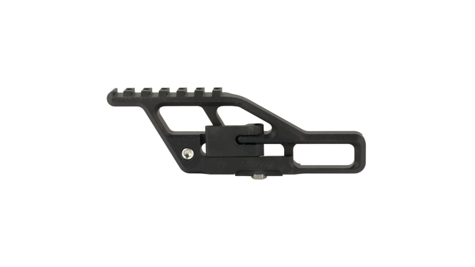 RS Regulate Yugo Front Biased Lower, Modular Side Mount, Fits Yugo/Serbian Type Rifles, Not Compatible with Folding Stocks, Matte Finish, Black, AK-306MS