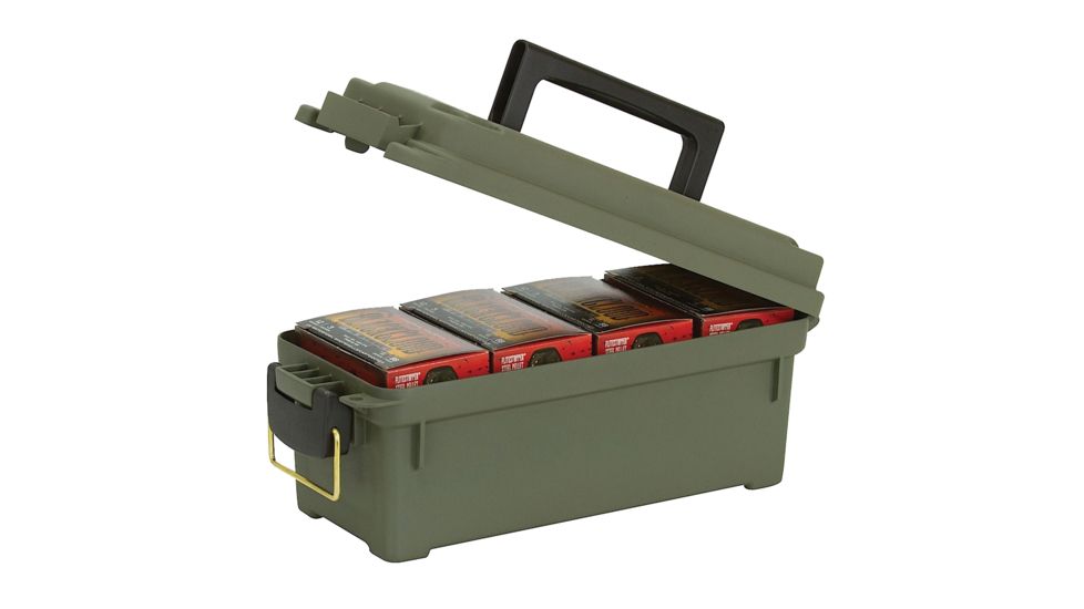 Plano 13.6 Inch X 5.6 Inch X 5.6 Inch Field Box Shot Shell Box, OD Green, 13.6X5.6X5.6, GG121202