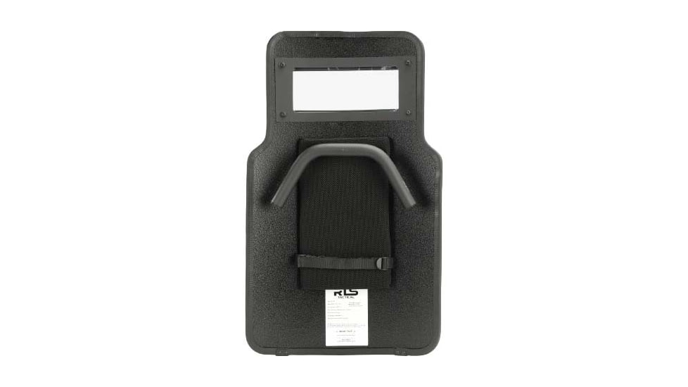 RTS Tactical Active Shooter SWAT Ballistic Shield, Level IIIA, No LED, Black, 24in x 36in, RTS-47201