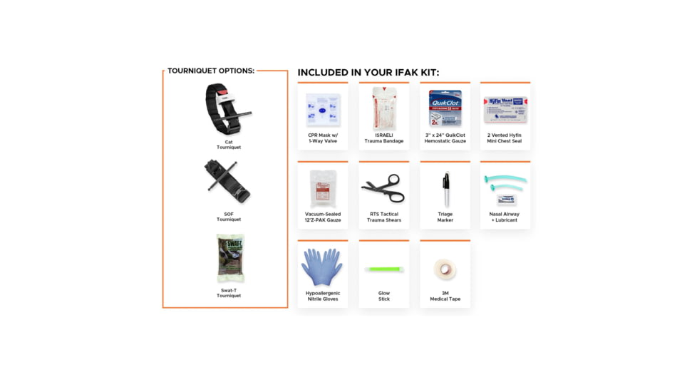 RTS Tactical IFAK Refill CAT-T Kit