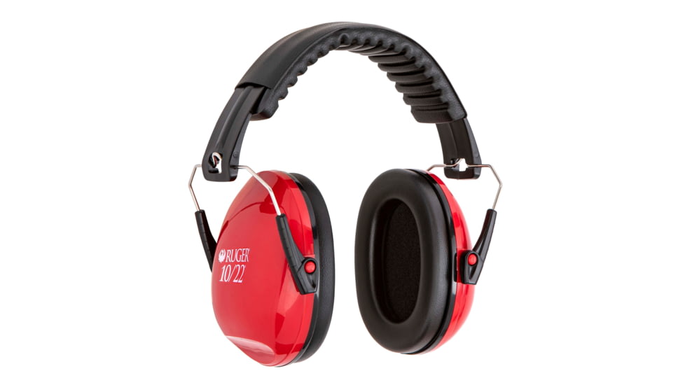 Ruger 10/22 Low-Profile Passive Safety Shooting Earmuffs, 21dB NRR, 70571